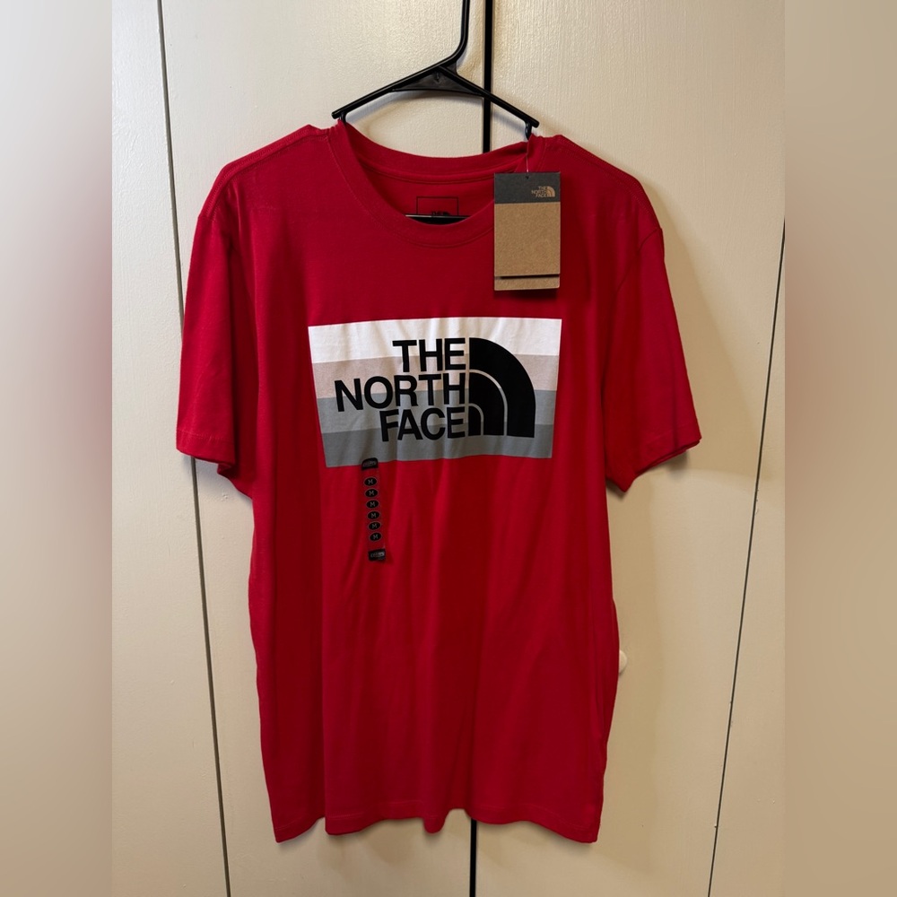 The North Face Bold Red Graphic Tee Rare